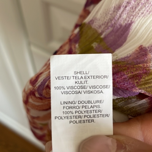 ✨2 for $30✨Lucky brand floral Cami - Picture 7 of 8